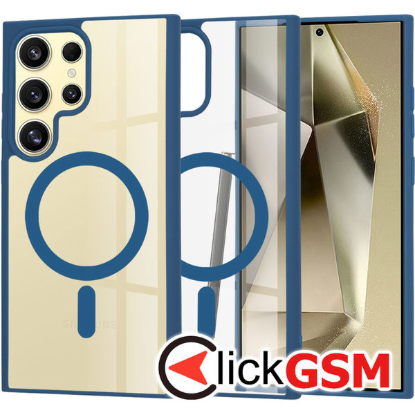 Husa pentru Samsung Galaxy S24 Ultra - Techsuit MagSafe Pro - Albastru