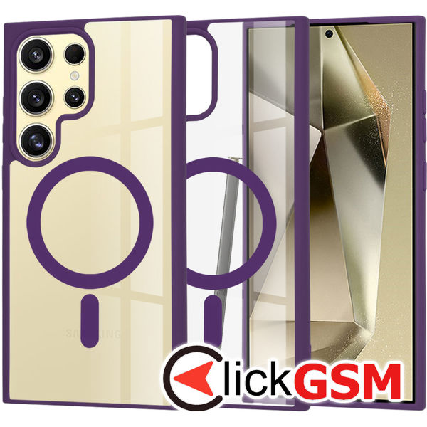 Husa pentru Samsung Galaxy S24 Ultra - Techsuit MagSafe Pro - Mov