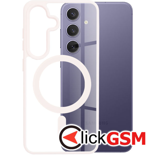 Husa pentru Samsung Galaxy S24 Plus - Techsuit MagSafe Pro - Roz Pal