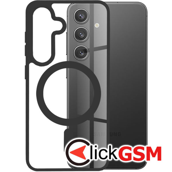 Husa pentru Samsung Galaxy S24 - Techsuit MagSafe Pro - Negru