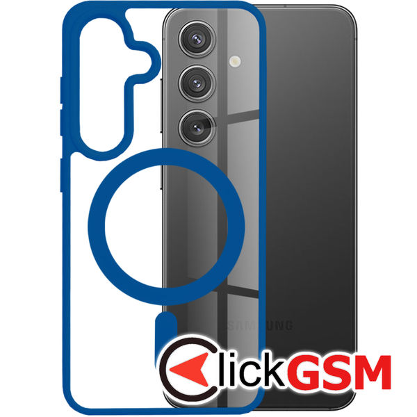 Husa pentru Samsung Galaxy S24 - Techsuit MagSafe Pro - Albastru