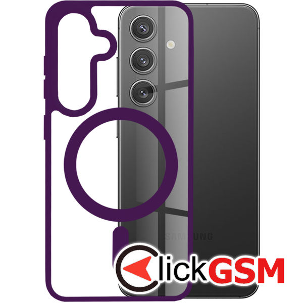 Husa pentru Samsung Galaxy S24 - Techsuit MagSafe Pro - Mov