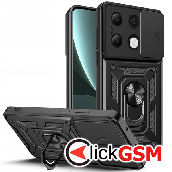 Techsuit - CamShield Series - Xiaomi Redmi Note 13 4G - Black