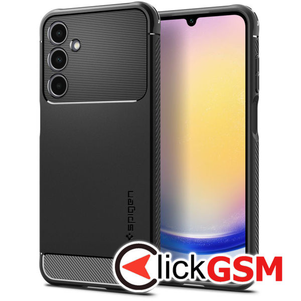 Spigen - Rugged Armor - Samsung Galaxy A25 5G - Black