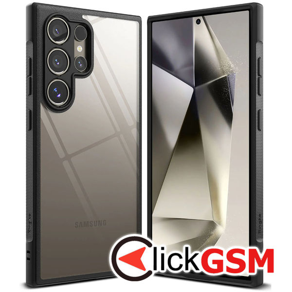 Husa pentru Samsung Galaxy S24 Ultra - Ringke Fusion Bold - Negru