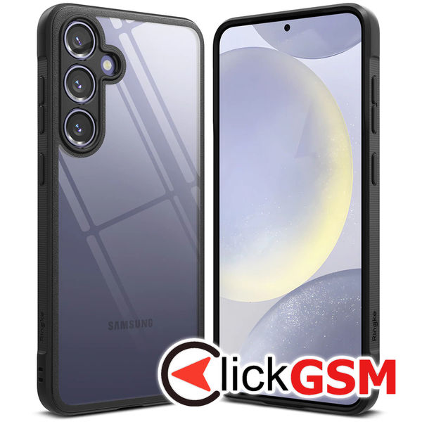 Husa pentru Samsung Galaxy S24 - Ringke Fusion Bold - Negru