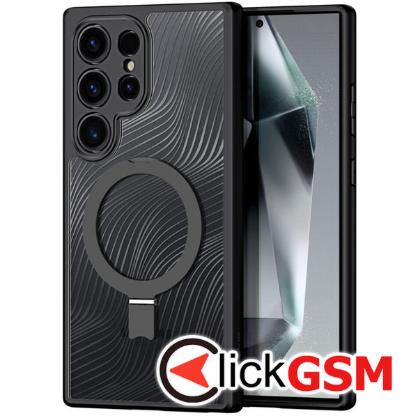 Dux Ducis - Aimo MagSafe Magnetic Stand - Samsung Galaxy S24 Ultra - Black