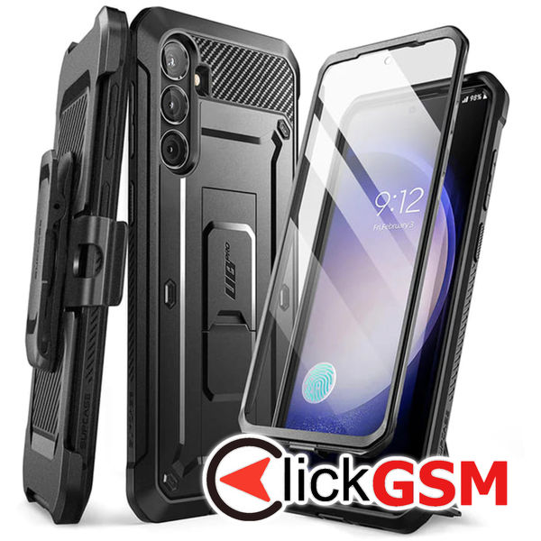 Supcase - Unicorn Beetle Pro - Samsung Galaxy S23 FE - Black