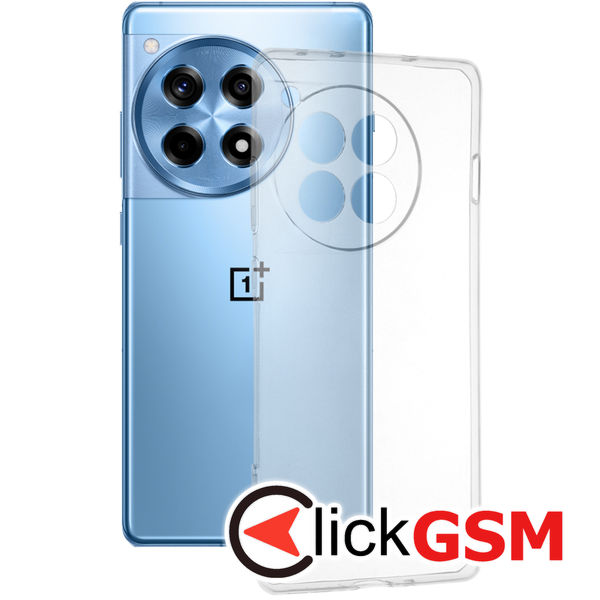 Techsuit - Clear Silicone - OnePlus 12R - Transparent