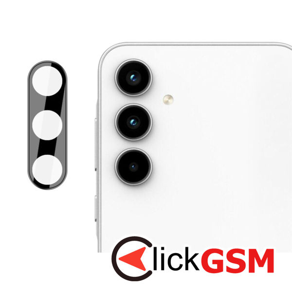 Techsuit - Full Camera Glass - Samsung Galaxy A55 5G - Black