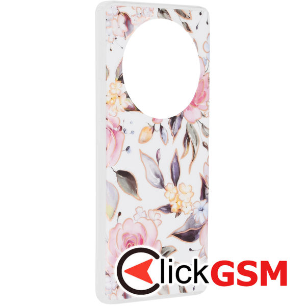 Techsuit - Marble Series - Honor Magic6 Lite - Chloe White