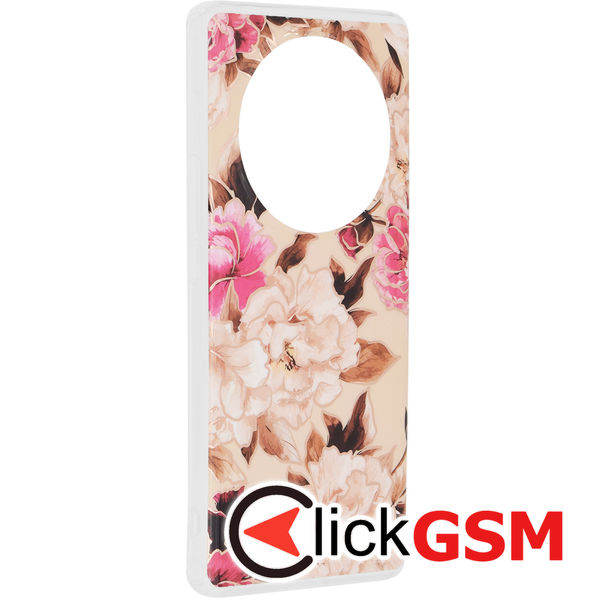 Techsuit - Marble Series - Honor Magic6 Lite - Mary Berry Nude