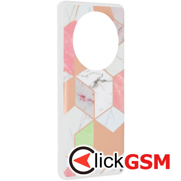 Techsuit - Marble Series - Honor Magic6 Lite - Purple Hex