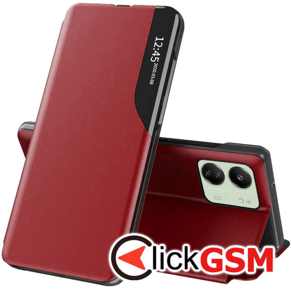 Techsuit - eFold Series - Xiaomi Redmi 13C 4G / 13C 5G / Poco M6 / C65 - Red