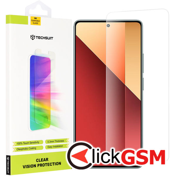 Techsuit - Clear Vision Glass - Xiaomi Redmi Note 13 Pro 4G / Poco M6 Pro 4G - Transparent