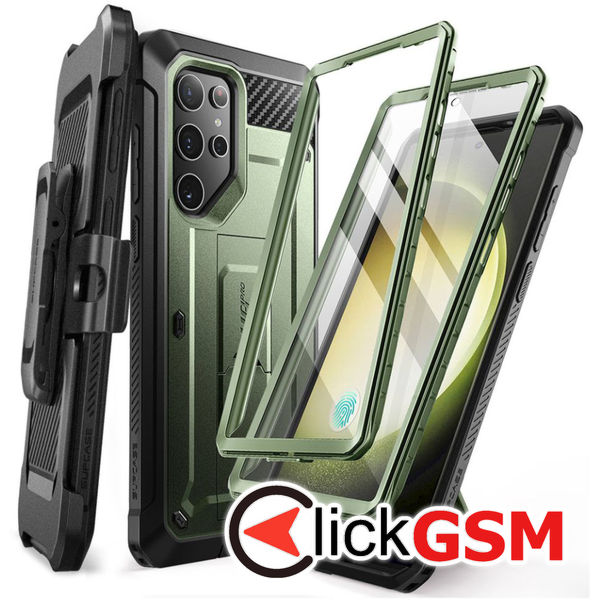 Supcase - Unicorn Beetle Pro - Samsung Galaxy S24 Ultra - Guldan