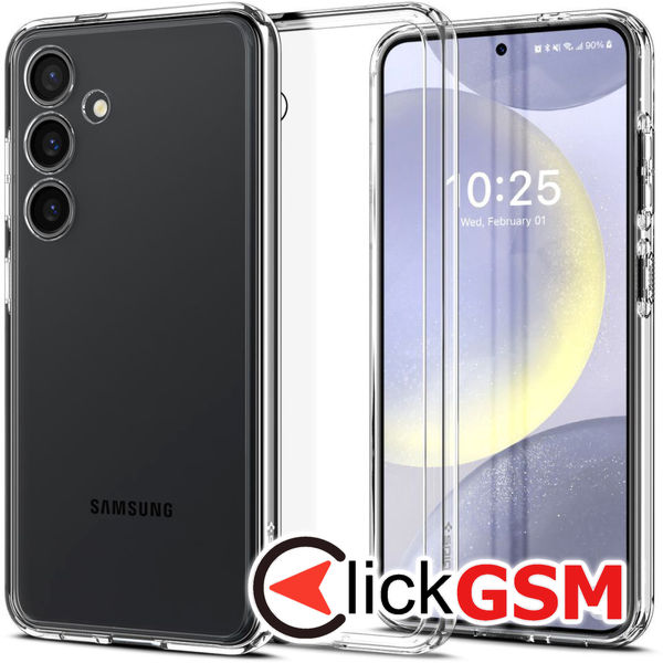 Husa pentru Samsung Galaxy S24+ - Spigen Ultra Hybrid - Transparent