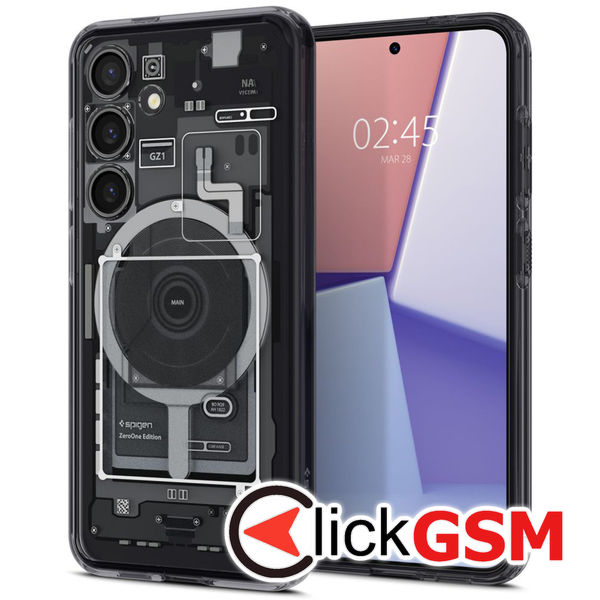 Spigen - Ultra Hybrid OneTap MagSafe Zero One - Samsung Galaxy S24 - Matte Black