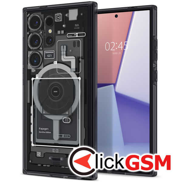 Spigen - Ultra Hybrid OneTap MagSafe Zero One - Samsung Galaxy S24 Ultra - Matte Black