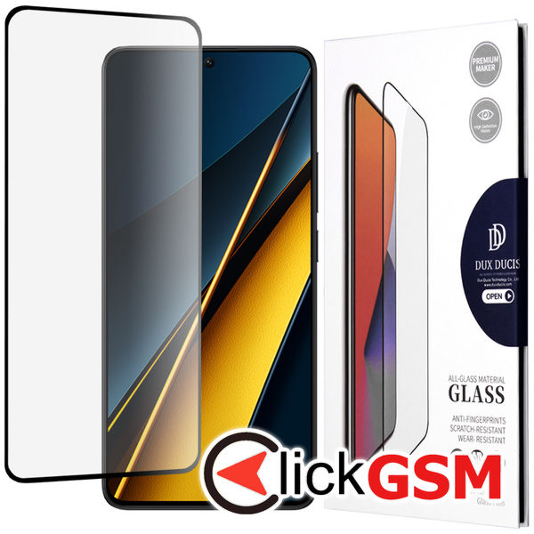 Dux Ducis - Tempered Glass - Xiaomi Poco X6 Pro - Black