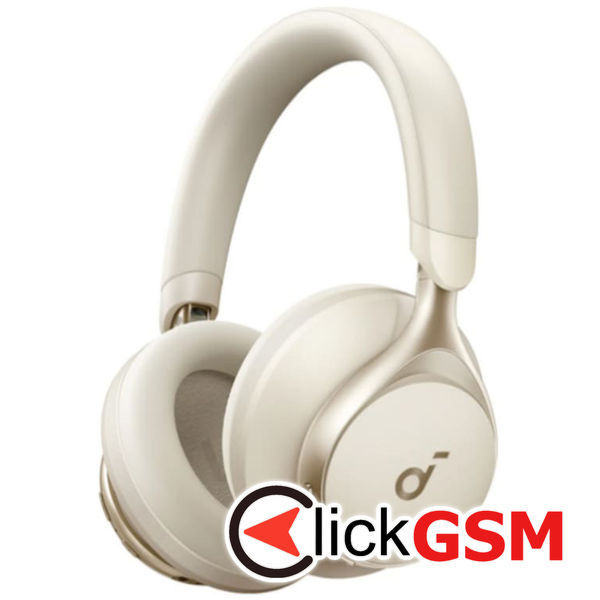 Anker - Wireless Headphones SoundCore Space One (A3035G21) - Bluetooth 5.3, Active Noise Cancelling, Hi-Res - White