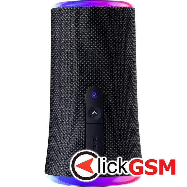 Anker - Wireless Speaker Flare II (A3165G11) - Bluetooth 50, RGB LED Lights, 20W - Black