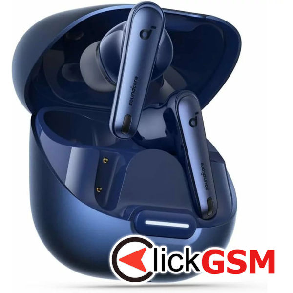 Anker - Wireless Earbuds SoundCore Liberty 4 NC (A3947G31) - Bluetooth 5.3, ANC 2.0, Hi-Res Sound, LDAC, IPX4 - Blue