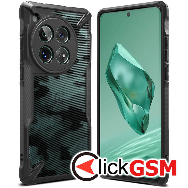 Ringke - Fusion X Design - OnePlus 12 - Camo Black
