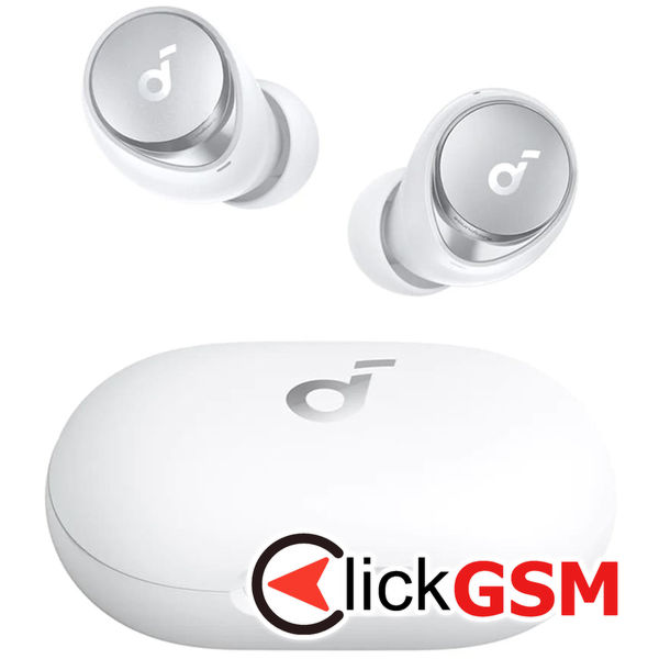 Anker - Wireless Earbuds SoundCore Space A40 (A3936G21) - Bluetooth 5.2, ANC, Hi-Res Sound, Wireless&Type-C Charging - White