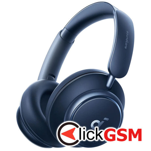 Anker - Wireless Headphones Space Q45 (A3040G31) - Bluetooth 5.3, Noise Cancelling, USB-C - Blue