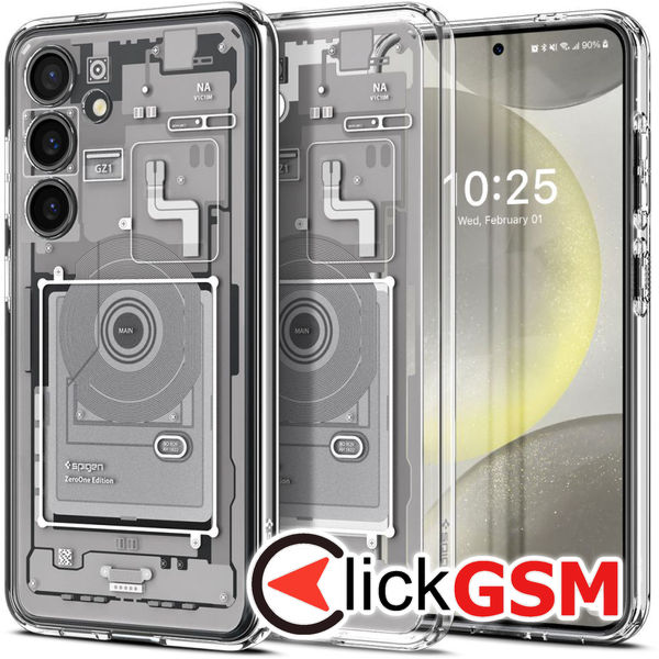 Spigen - Ultra Hybrid Zero One - Samsung Galaxy S24 - White