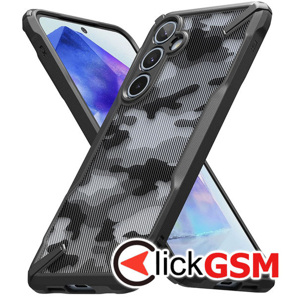 Ringke - Fusion X Design - Samsung Galaxy A55 5G - Camo Black
