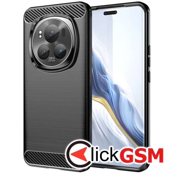 Techsuit - Carbon Silicone - Honor Magic6 Pro - Black