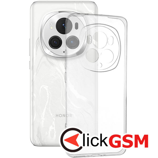 Techsuit - Clear Silicone - Honor Magic6 Pro - Transparent