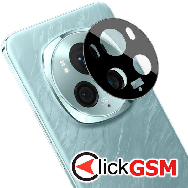 Techsuit - Full Camera Glass - Honor Magic6 Pro - Black