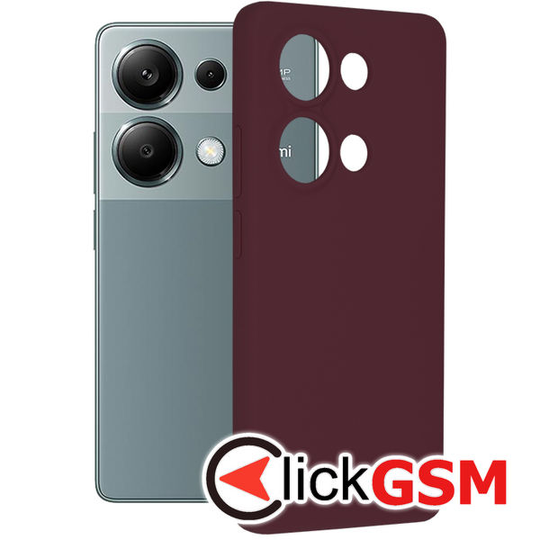 Techsuit - Soft Edge Silicone - Xiaomi Redmi Note 13 Pro 4G / Poco M6 Pro 4G - Plum Violet
