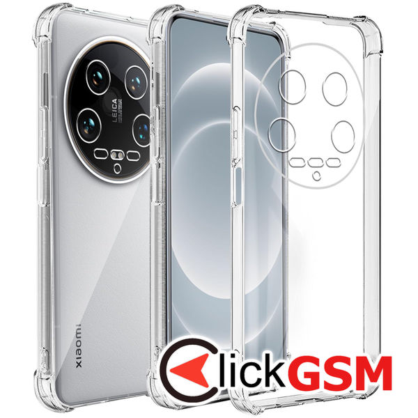 Techsuit - Shockproof Clear Silicone - Xiaomi 14 Ultra - Clear