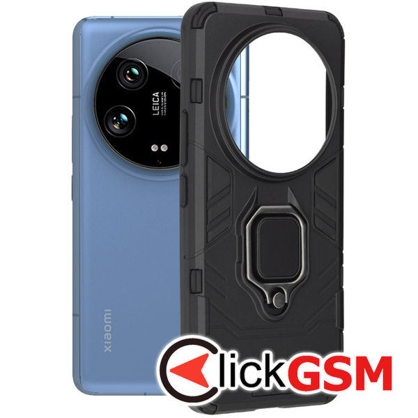 Techsuit - Silicone Shield - Xiaomi 14 Ultra - Black