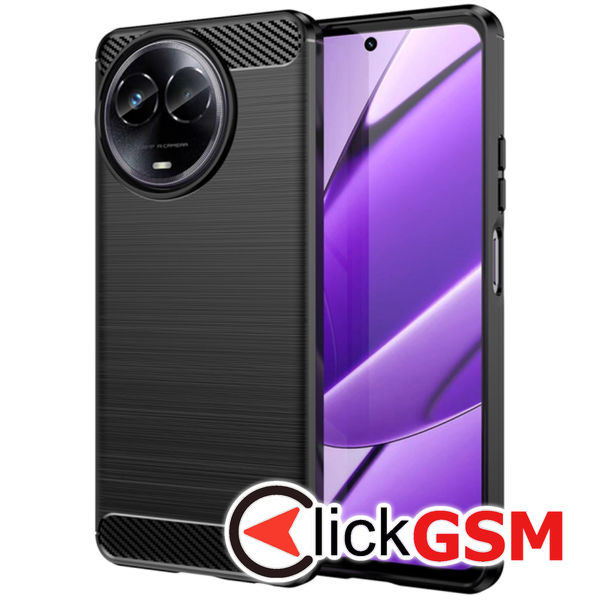 Techsuit - Carbon Silicone - Realme 11 5G - Black