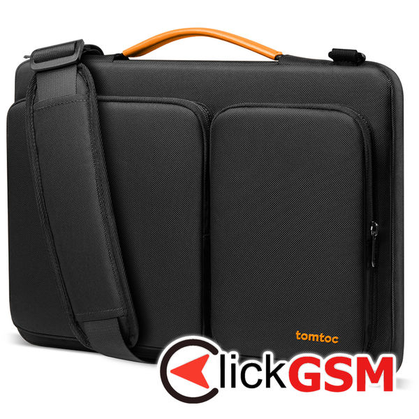 Tomtoc - Defender Laptop Briefcase (A42C2D1) - with Shoulder Strap and Small Card Pocket, 13