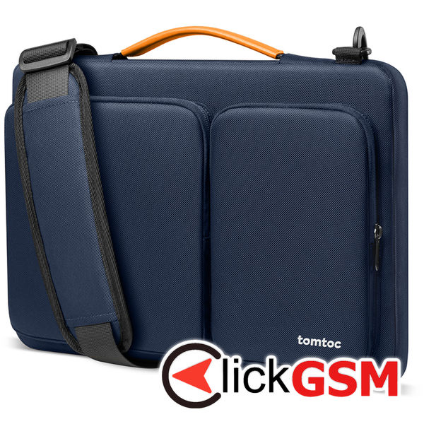 Tomtoc - Defender Laptop Briefcase (A42C2B1) - with Shoulder Strap and Small Card Pocket, 13