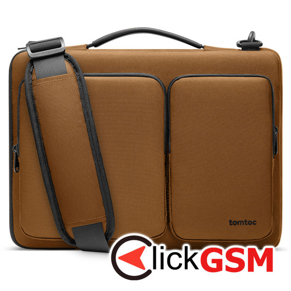 Tomtoc - Defender Laptop Briefcase (A42C2Y1) - with Shoulder Strap and Small Card Pocket, 13