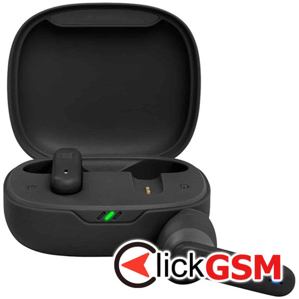 JBL - Wireless Earbuds (Wave 300) - Bluetooth 5.2, True Wireless, Microphone, Siri Voice Assistant, Touch Control - Black