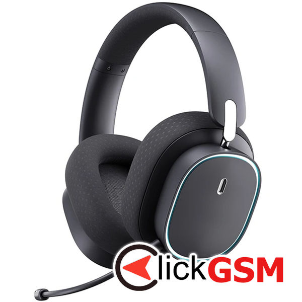 Baseus - Wireless Headphones AeQur GH02 (A00050800113-Z1) - for Gaming, Bluetooth V5.3 - Cluster Black