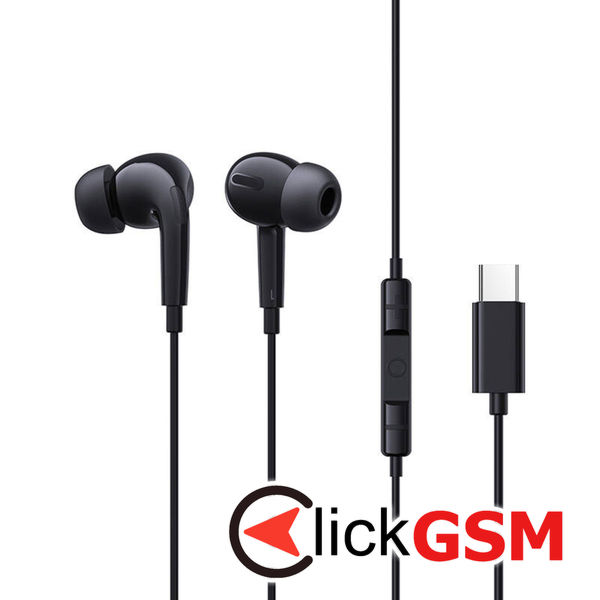 Baseus - Wired Earphones Encok CZ18 (A00170100113-Z1) - Type-C, 20Hz-20kHz - Cluster Black