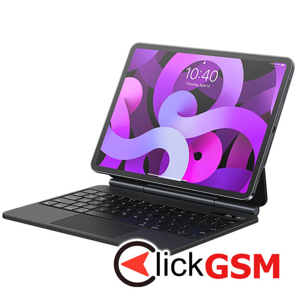 Baseus - Brilliance Magnetic Keyboard Case with Digital Display (ARJK020013) - iPad 10 (2022) 10.9 - Gray