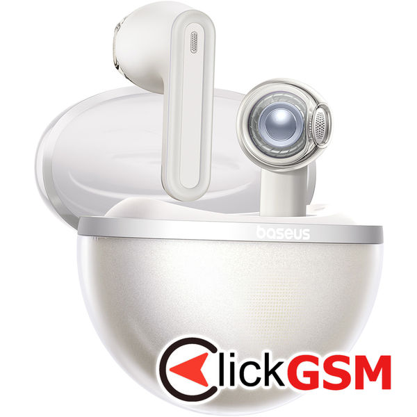 Baseus - Wireless Earbuds Bowie E5 (A00054501223-00) - Bluetooth, True Wireless - Stellar White