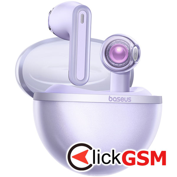 Baseus - Wireless Earbuds Bowie E5 (A00054501513-00) - Bluetooth, True Wireless - Nebula Purple