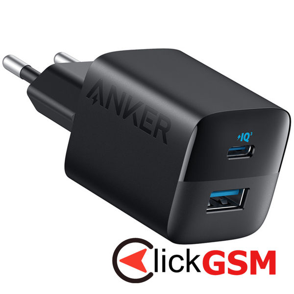 Anker - Wall Charger 323 (A2331G11) - Type-C, USB, Fast Charging, 33W - Black