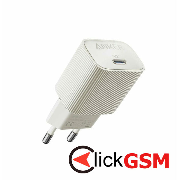 Anker - Wall Charger Nano 4 (A2337G21) - Type-C, 30W, PowerIQ 3.0 - White